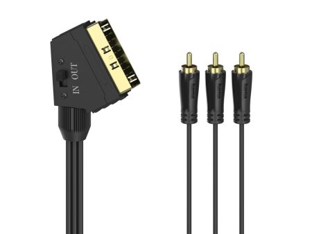 Hama 00205156 RCA   SCART AV Cable [3x RCA plug (phono) Fashion