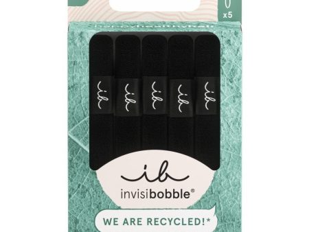 Gumytės plaukams Invisibobble Hair Tie Black IB-HT-PA-101, 5 vnt. Discount