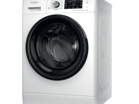 WHIRLPOOL Washing machine FFD 9489 BV EE, 9kg, 1400 rpm, Energy class A, Depth 63 cm, Inverter motor, Black doors Online now