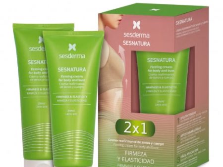 SESDERMA SESNATURA KŪNO IR KRŪTINĖS KREMŲ RINKINYS ODOS STANGRINIMUI, 2x200 ml Online