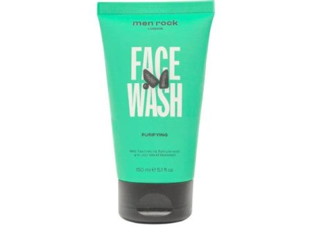 Men Rock Purifying Face Wash Veido prausiklis, 150 ml Hot on Sale