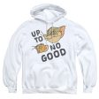 TOM AND JERRY : CAT AND MOUSE NOPE ADULT PULL OVER HOODIE White LG For Discount