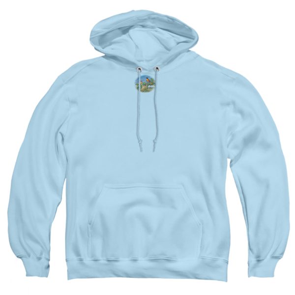 WILDLIFE : ORIOLES AND FARM ADULT PULL OVER HOODIE LIGHT BLUE XL Online